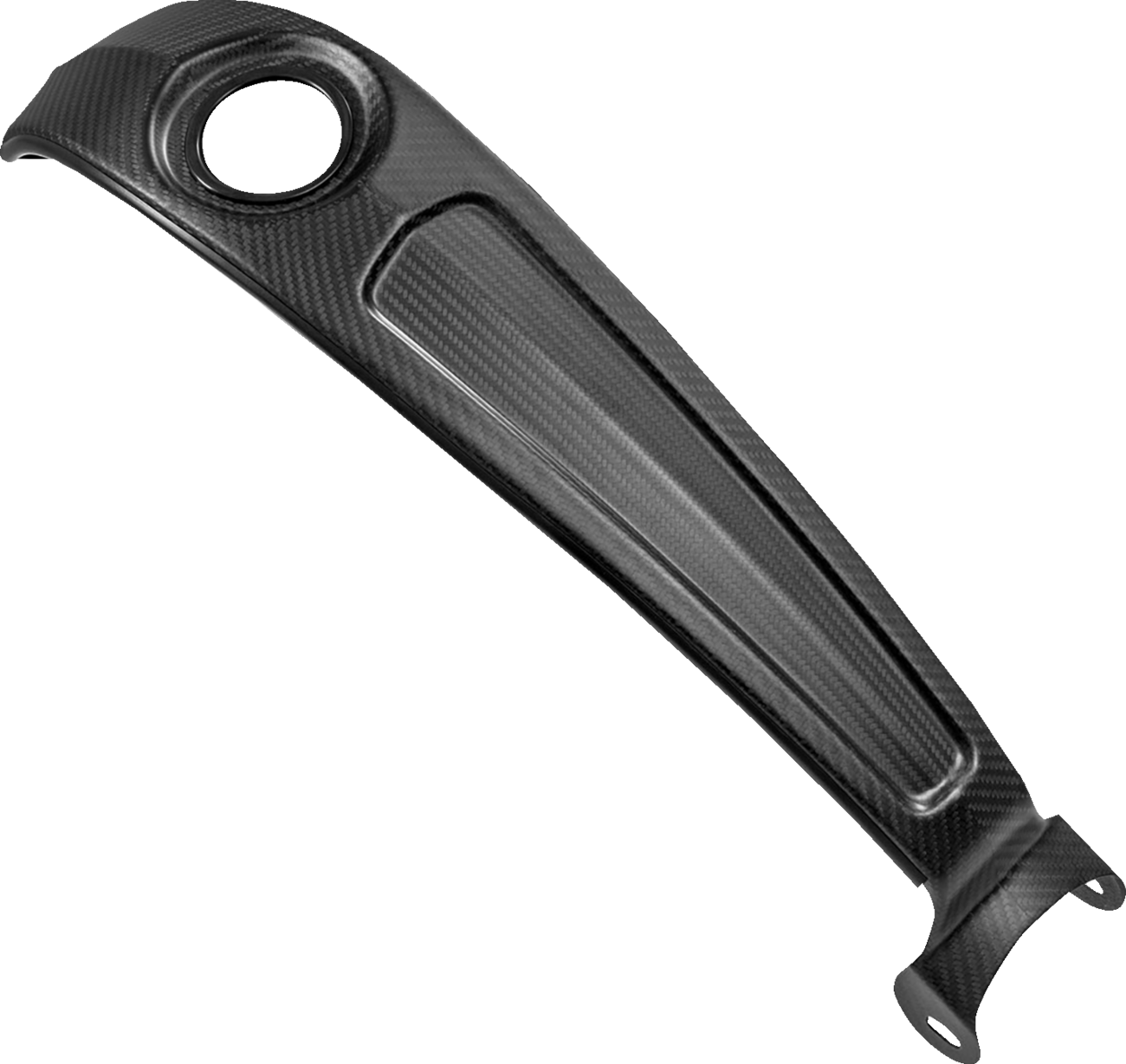 SADDLEMEN Dash Console - Center Fill - Carbon Fiber/Matte - Harley-Davidson® - Softail