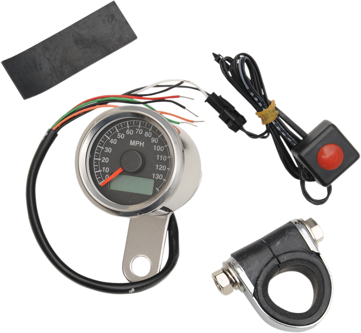 Drag Specialties Speedometer 1.87'BLK Pro