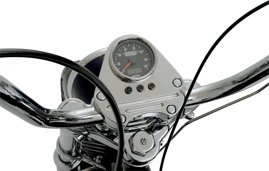 Drag Specialties Speedometer 2.37'BLK Pro