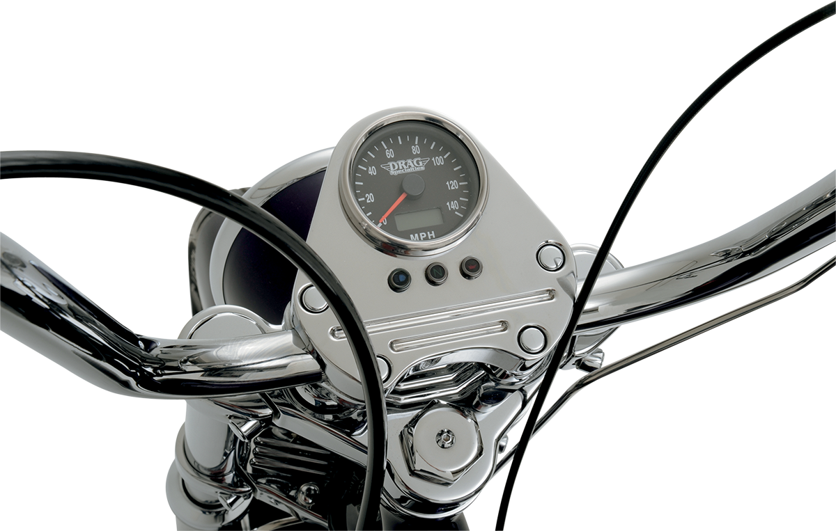 Drag Specialties Speedometer 2.37'BLK Pro