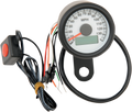 Drag Specialties Speedo Blk 1.8' Prog - White