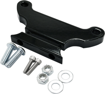 LA Choppers Gauge Mnt Fxd Tbars 1' - Black