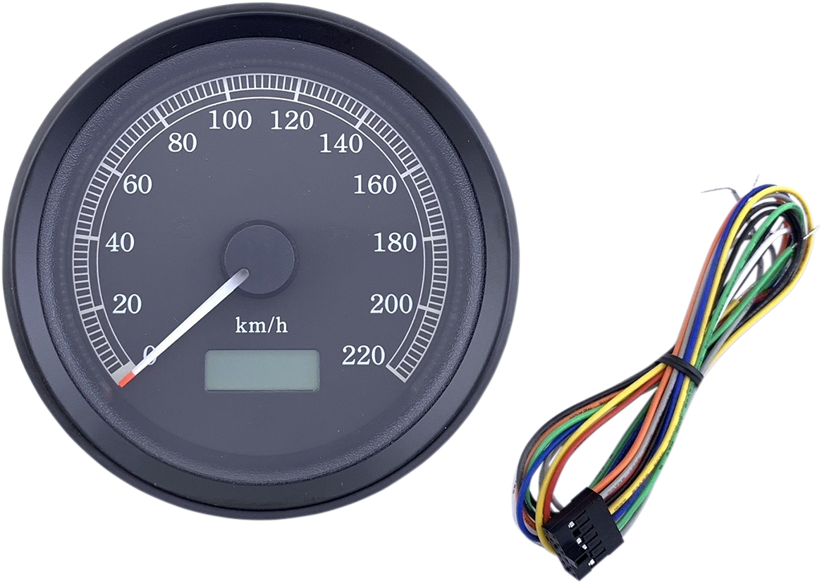 Drag Specialties Speedometer Universal 3.37'KPH