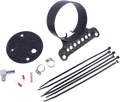 Drag Specialties Mount Gage Wrnkl B Single