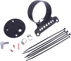 Drag Specialties Mount Gage Wrnkl B Single