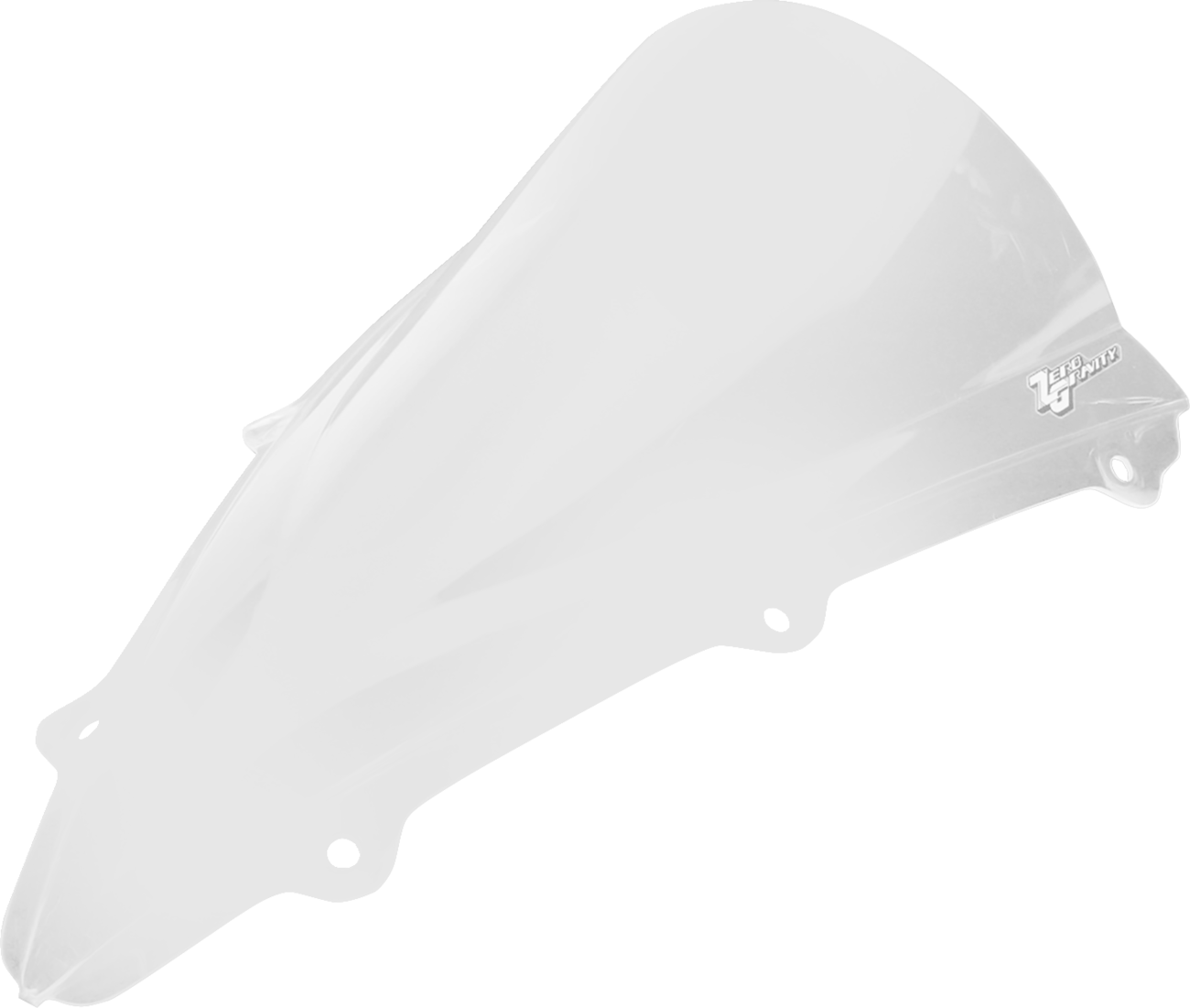ZERO GRAVITY Double Bubble Windscreen - Clear - YZF-R1