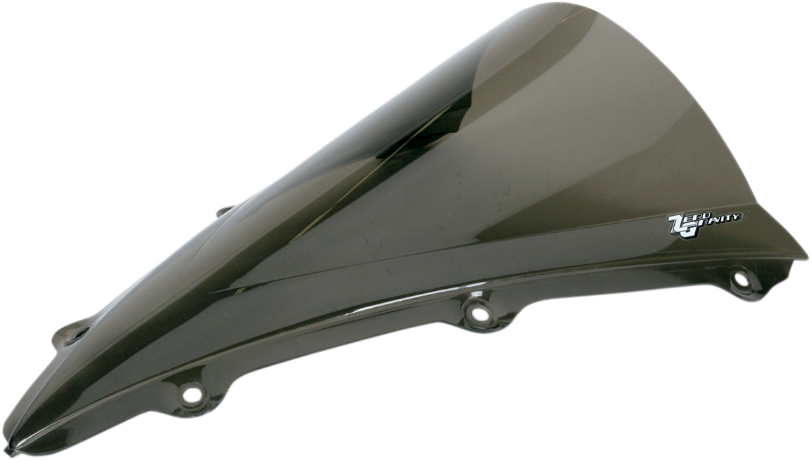 ZERO GRAVITY Double Bubble Windscreen - Smoke - YZF-R1