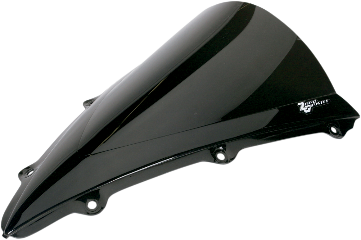 ZERO GRAVITY Double Bubble Windscreen - Dark Smoke - YZF-R1