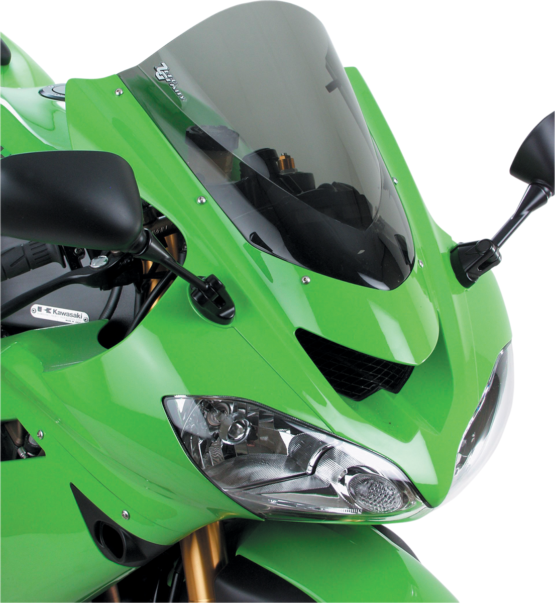 ZERO GRAVITY Double Bubble Windscreen - Smoke - ZX10R