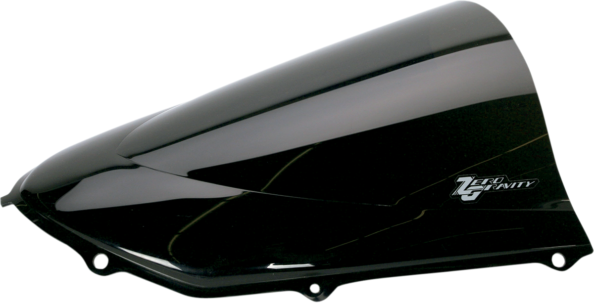 ZERO GRAVITY Double Bubble Windscreen - Dark Smoke - ZX10R