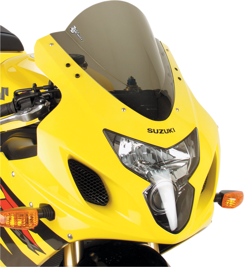 ZERO GRAVITY Double Bubble Windscreen - Smoke - GSXR 6/750