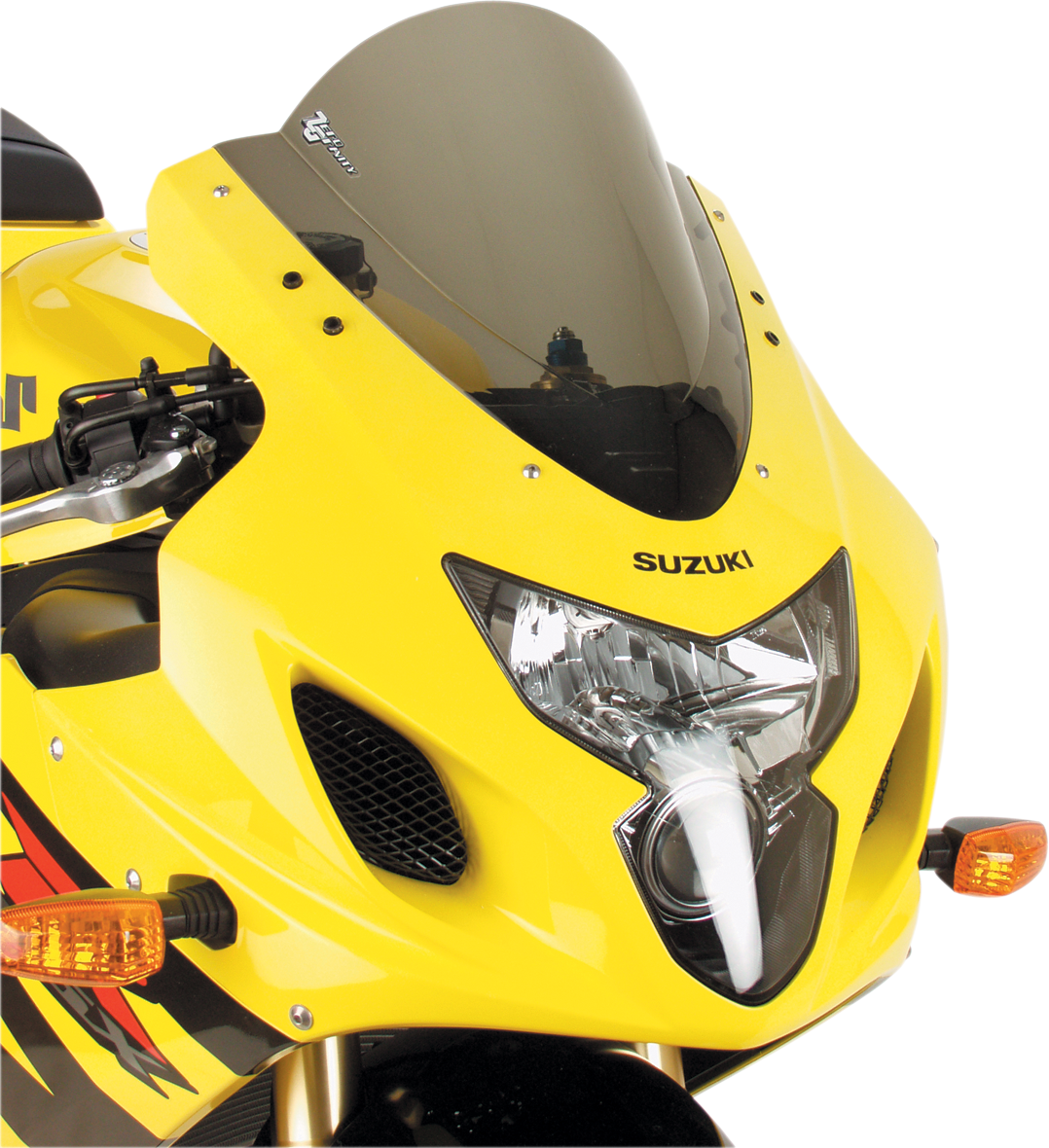 ZERO GRAVITY Double Bubble Windscreen - Smoke - GSXR 6/750