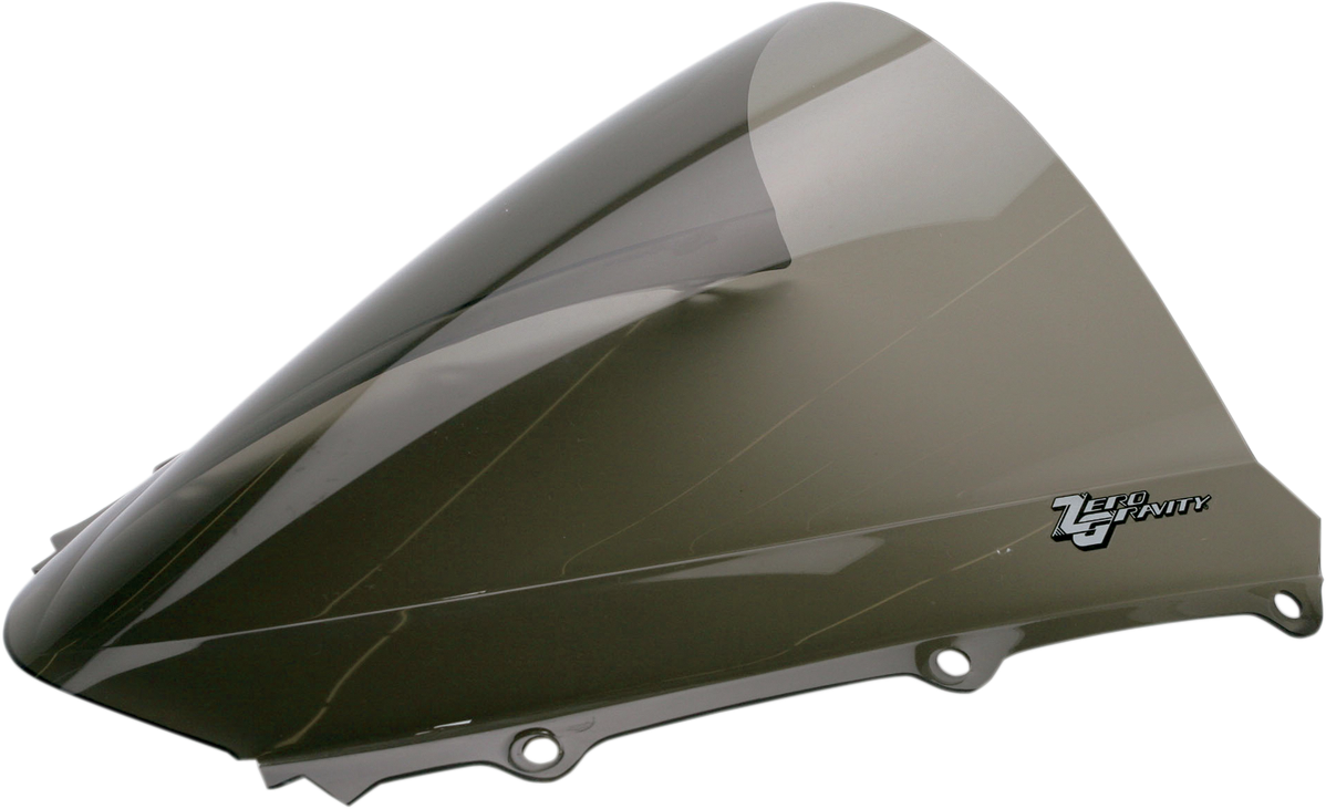 ZERO GRAVITY Double Bubble Windscreen - Smoke - CBR1000