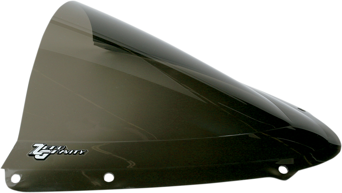 ZERO GRAVITY Double Bubble Windscreen - Smoke - GSXR1