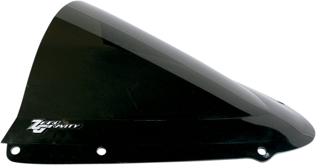 ZERO GRAVITY Double Bubble Windscreen - Dark Smoke - GSXR1