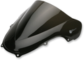 ZERO GRAVITY Double Bubble Windscreen - Dark Smoke - ZX6R/RR