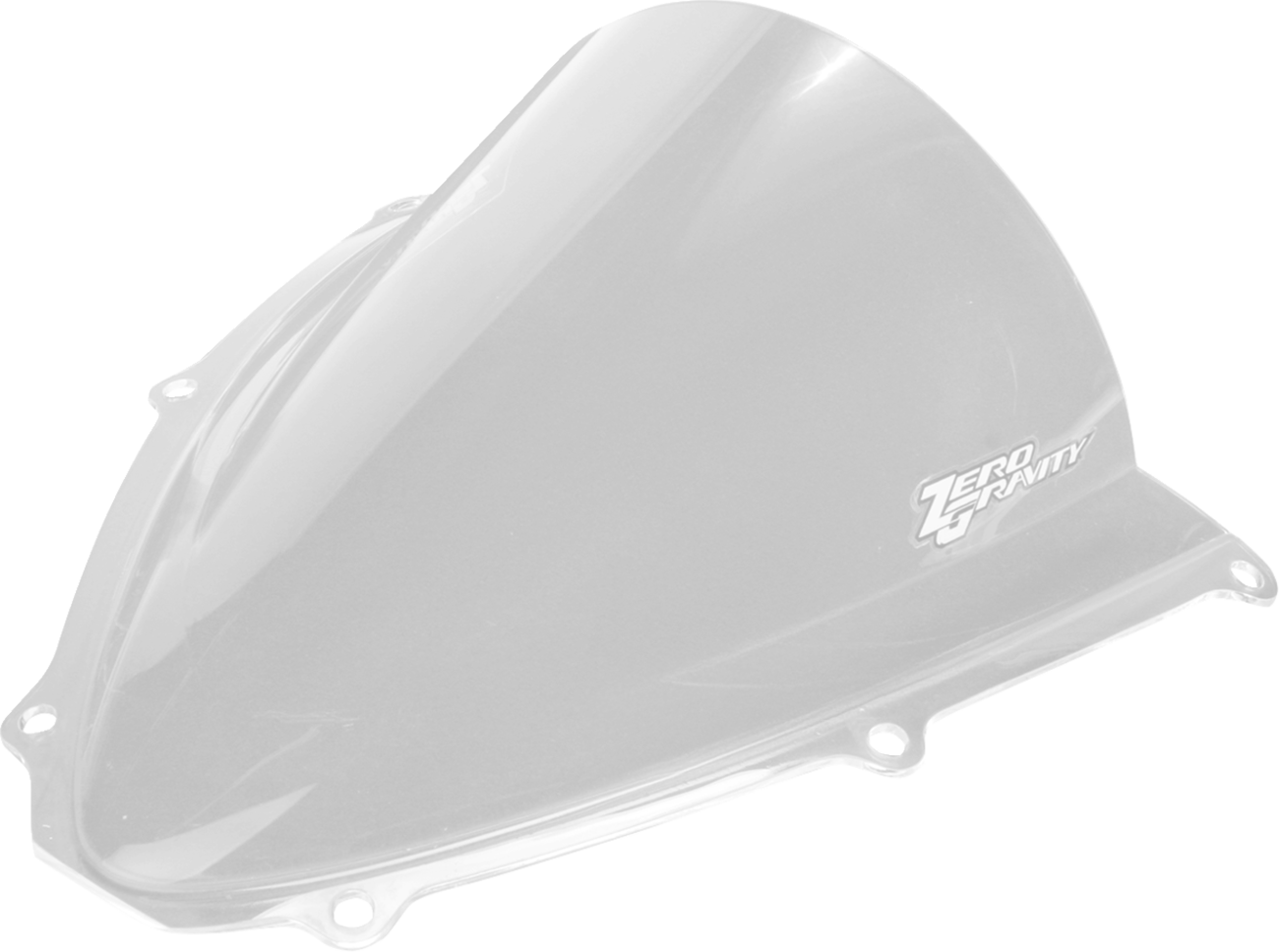 ZERO GRAVITY Double Bubble Windscreen - Clear - GSXR 6/750