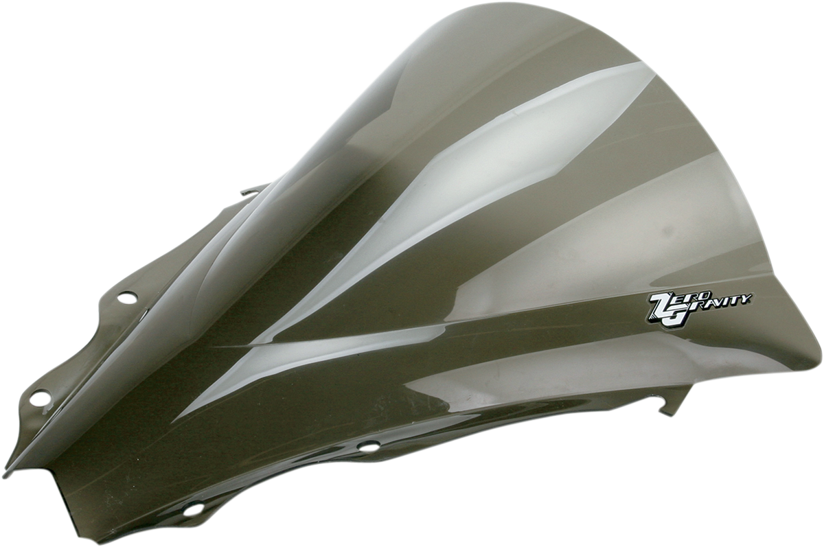 ZERO GRAVITY Double Bubble Windscreen - Smoke - YZF-R6