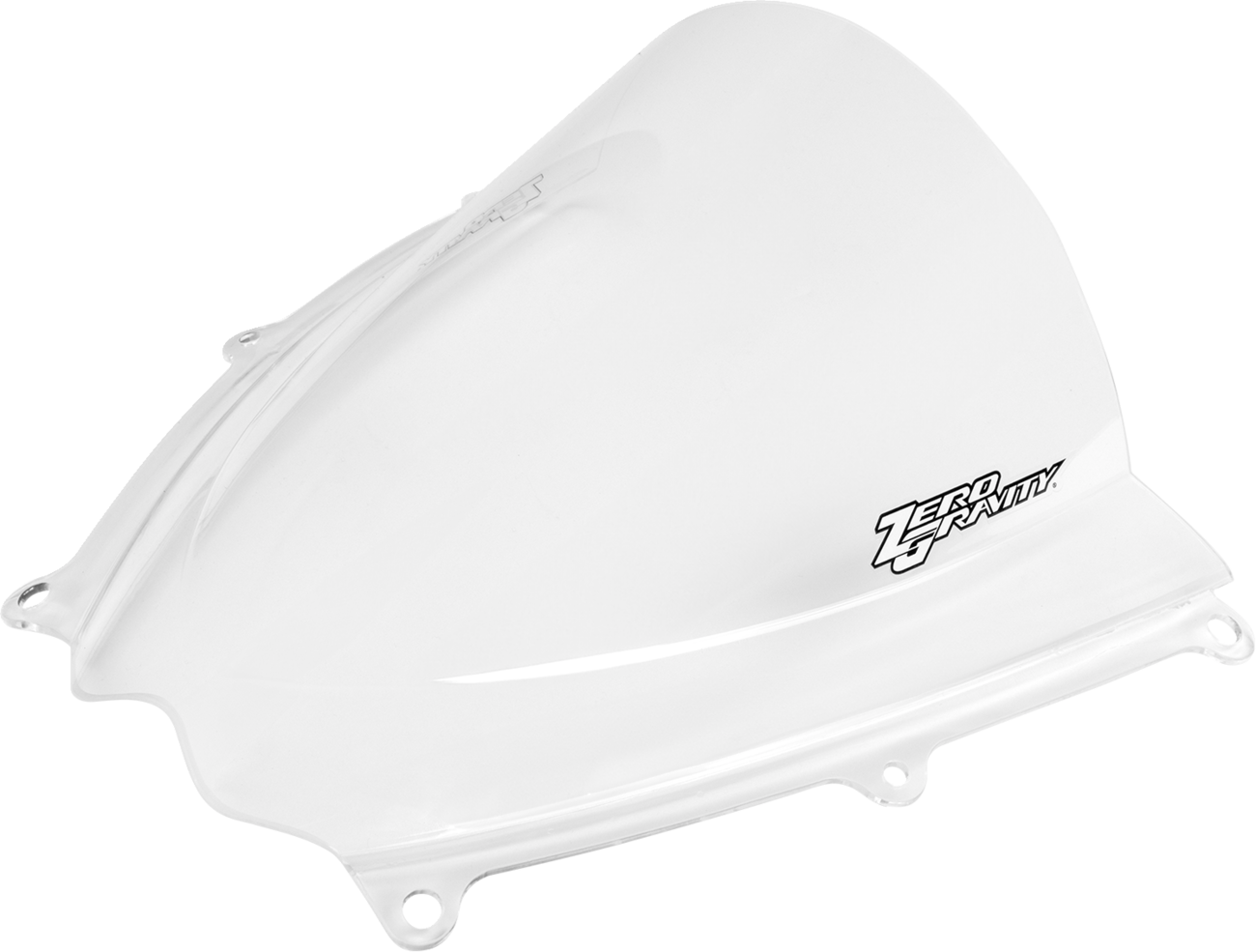 ZERO GRAVITY Double Bubble Windscreen - Clear - GSXR1