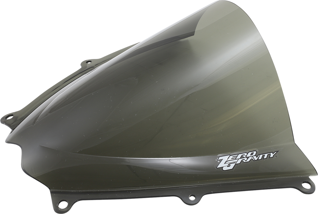 ZERO GRAVITY Double Bubble Windscreen - Smoke - GSXR1