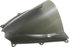 ZERO GRAVITY Double Bubble Windscreen - Smoke - GSXR1