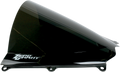 ZERO GRAVITY Double Bubble Windscreen - Dark Smoke - GSXR1