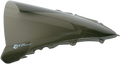 ZERO GRAVITY Double Bubble Windscreen - Smoke - YZF-R1