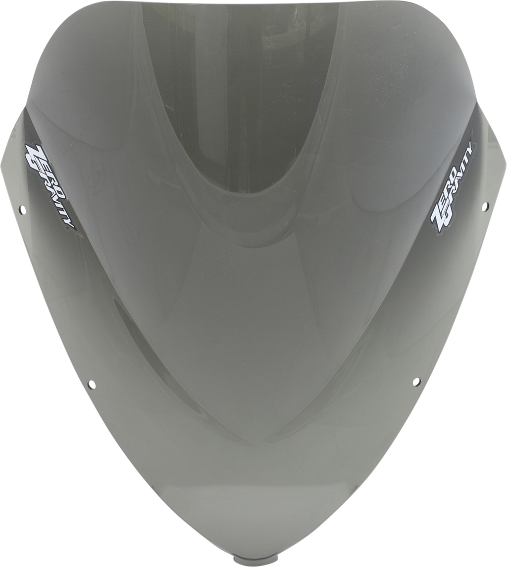 ZERO GRAVITY Double Bubble Windscreen - Smoke - Ninja 650
