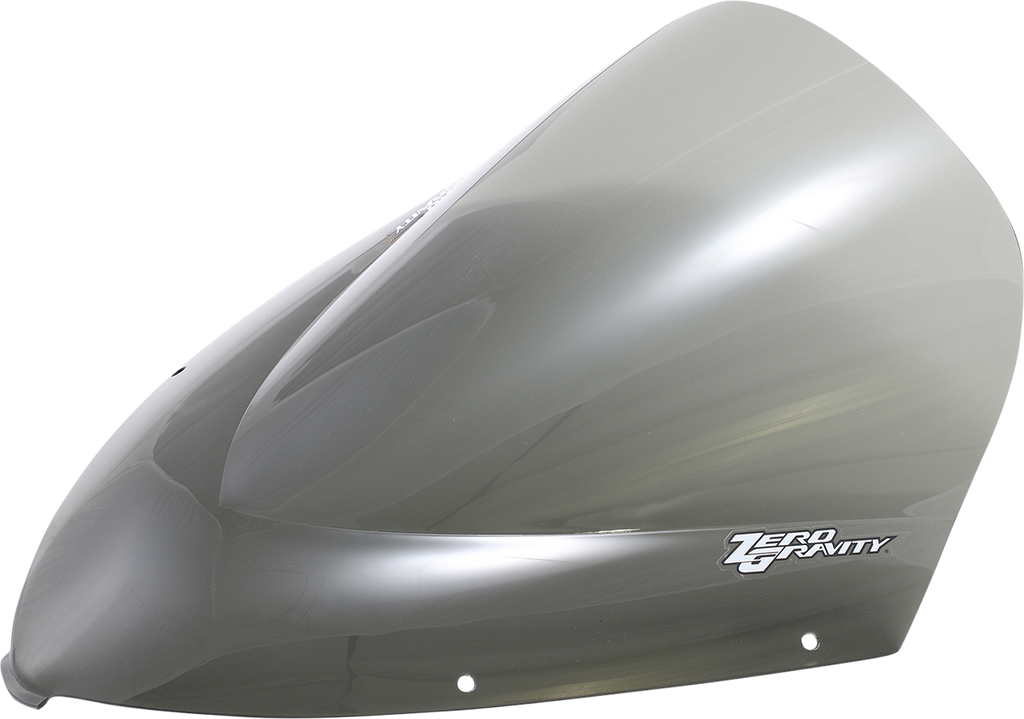 ZERO GRAVITY Double Bubble Windscreen - Smoke - Ninja 650