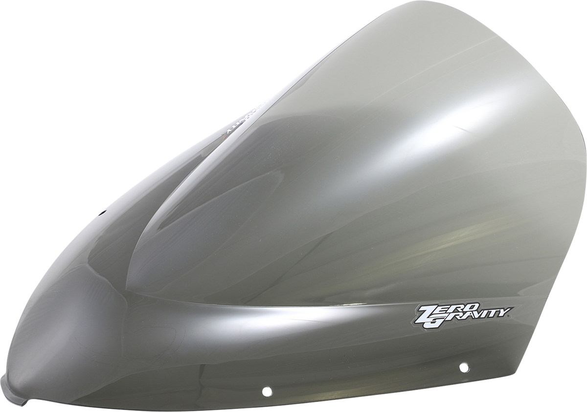 ZERO GRAVITY Double Bubble Windscreen - Smoke - Ninja 650