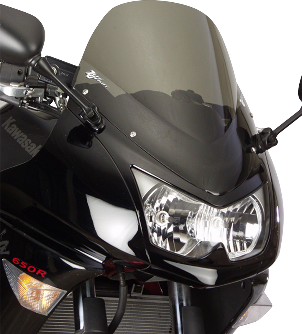 ZERO GRAVITY Double Bubble Windscreen - Smoke - Ninja 650