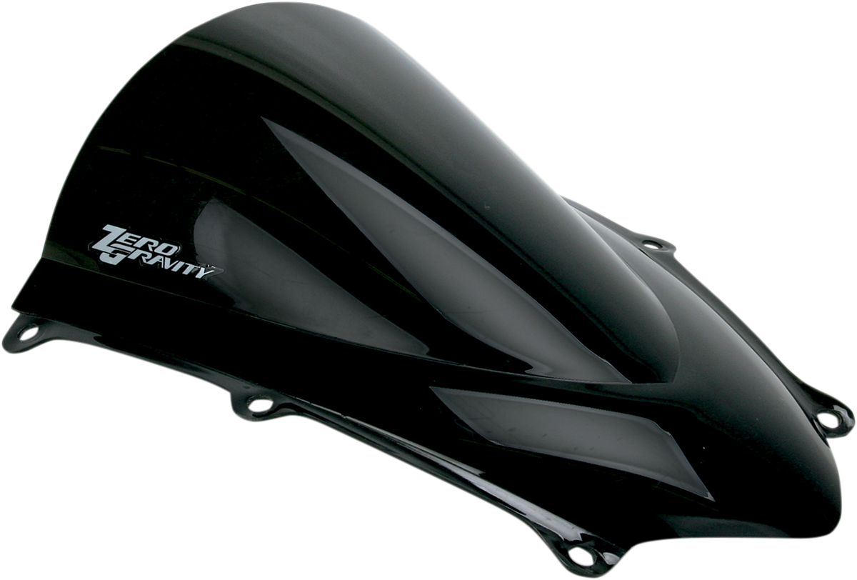 ZERO GRAVITY Double Bubble Windscreen - Dark Smoke - CBR 600RR