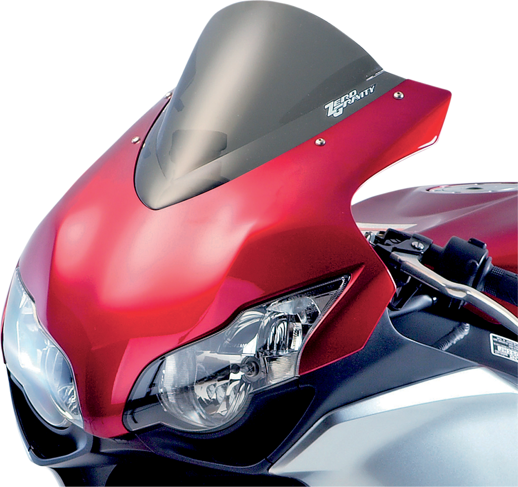 ZERO GRAVITY Double Bubble Windscreen - Light Smoke - CBR1000RR