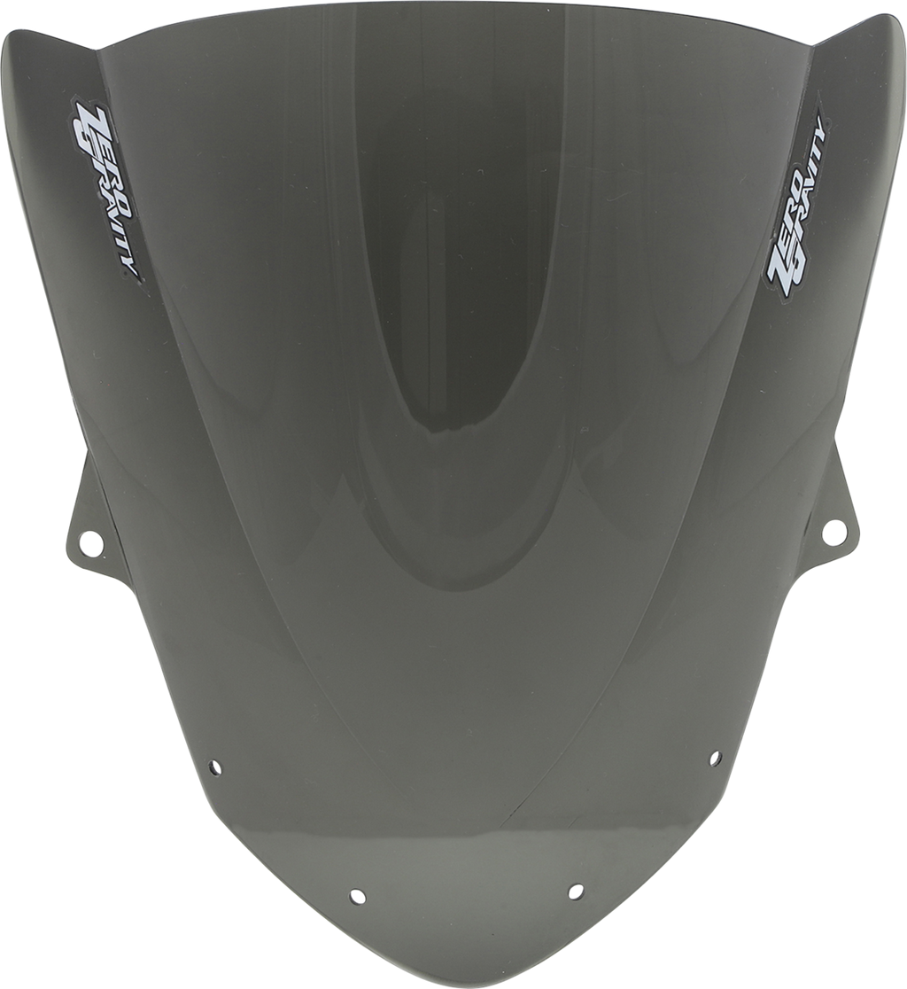 ZERO GRAVITY Double Bubble Windscreen - Light Smoke - ZX-10R
