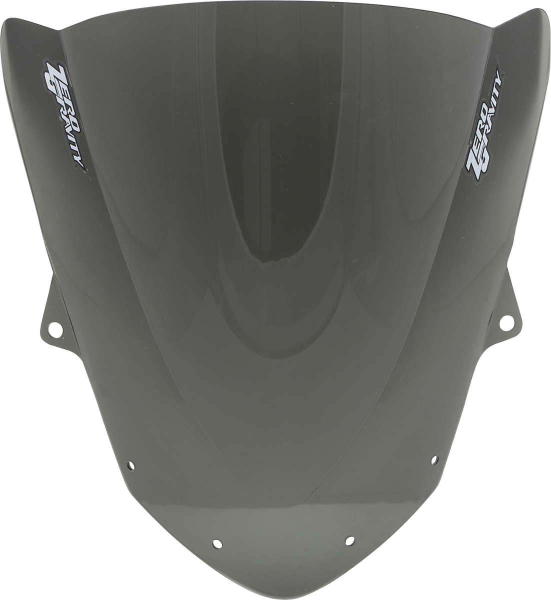 ZERO GRAVITY Double Bubble Windscreen - Light Smoke - ZX-10R