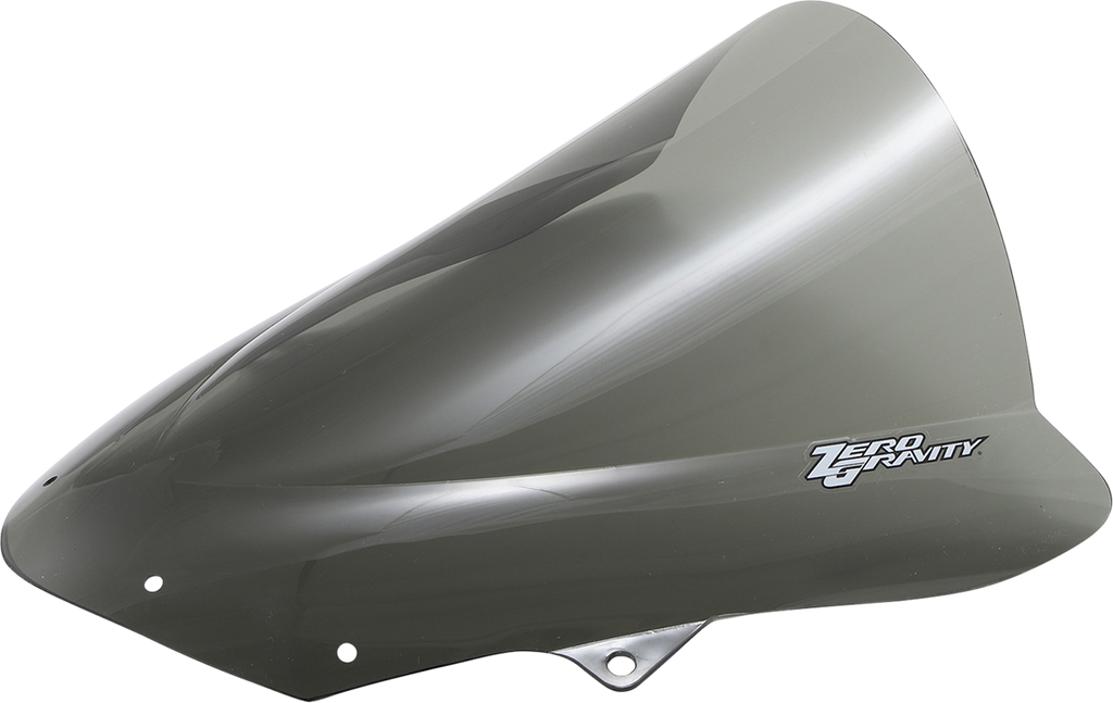 ZERO GRAVITY Double Bubble Windscreen - Light Smoke - ZX-10R