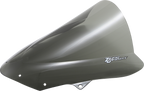 ZERO GRAVITY Double Bubble Windscreen - Light Smoke - ZX-10R