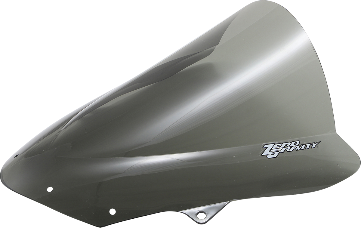 ZERO GRAVITY Double Bubble Windscreen - Light Smoke - ZX-10R
