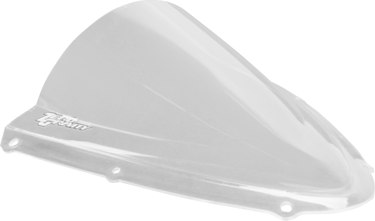 ZERO GRAVITY Double Bubble Windscreen - Clear - GSXR 6/750