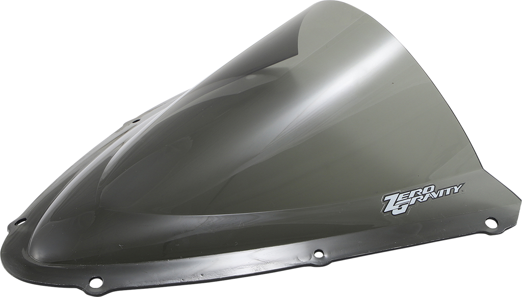 ZERO GRAVITY Double Bubble Windscreen - Light Smoke - GSXR 6/750