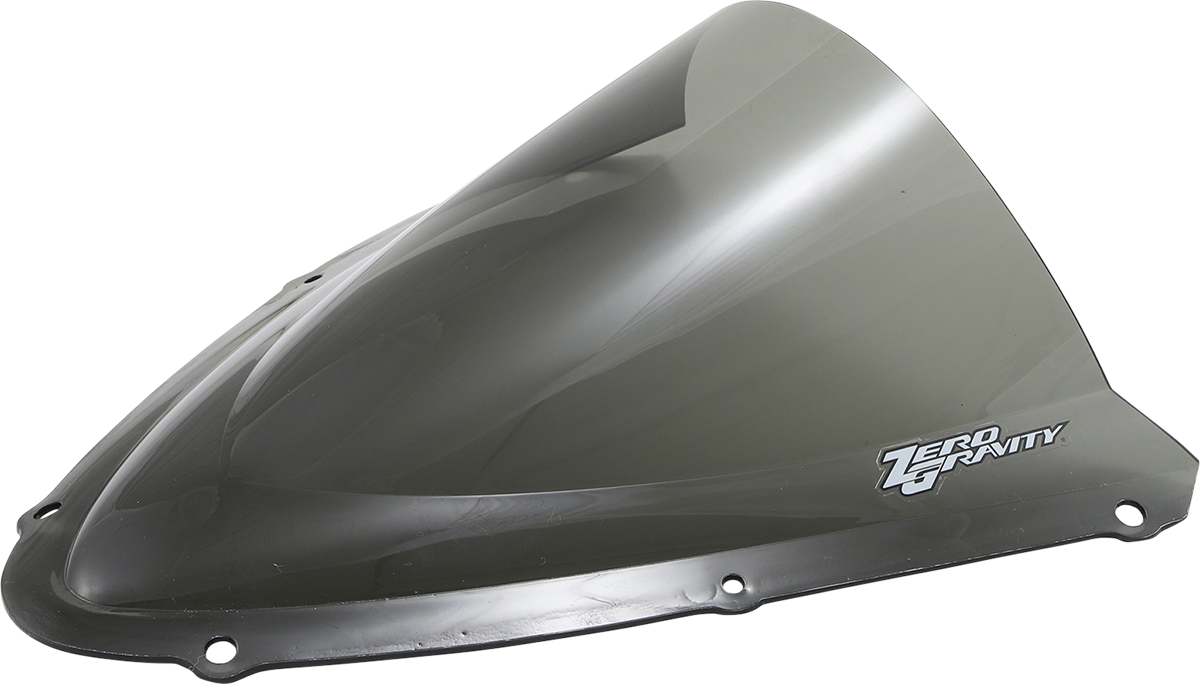 ZERO GRAVITY Double Bubble Windscreen - Light Smoke - GSXR 6/750