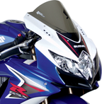ZERO GRAVITY Double Bubble Windscreen - Light Smoke - GSXR 6/750