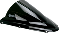 ZERO GRAVITY Double Bubble Windscreen - Dark Smoke - GSXR 6/750