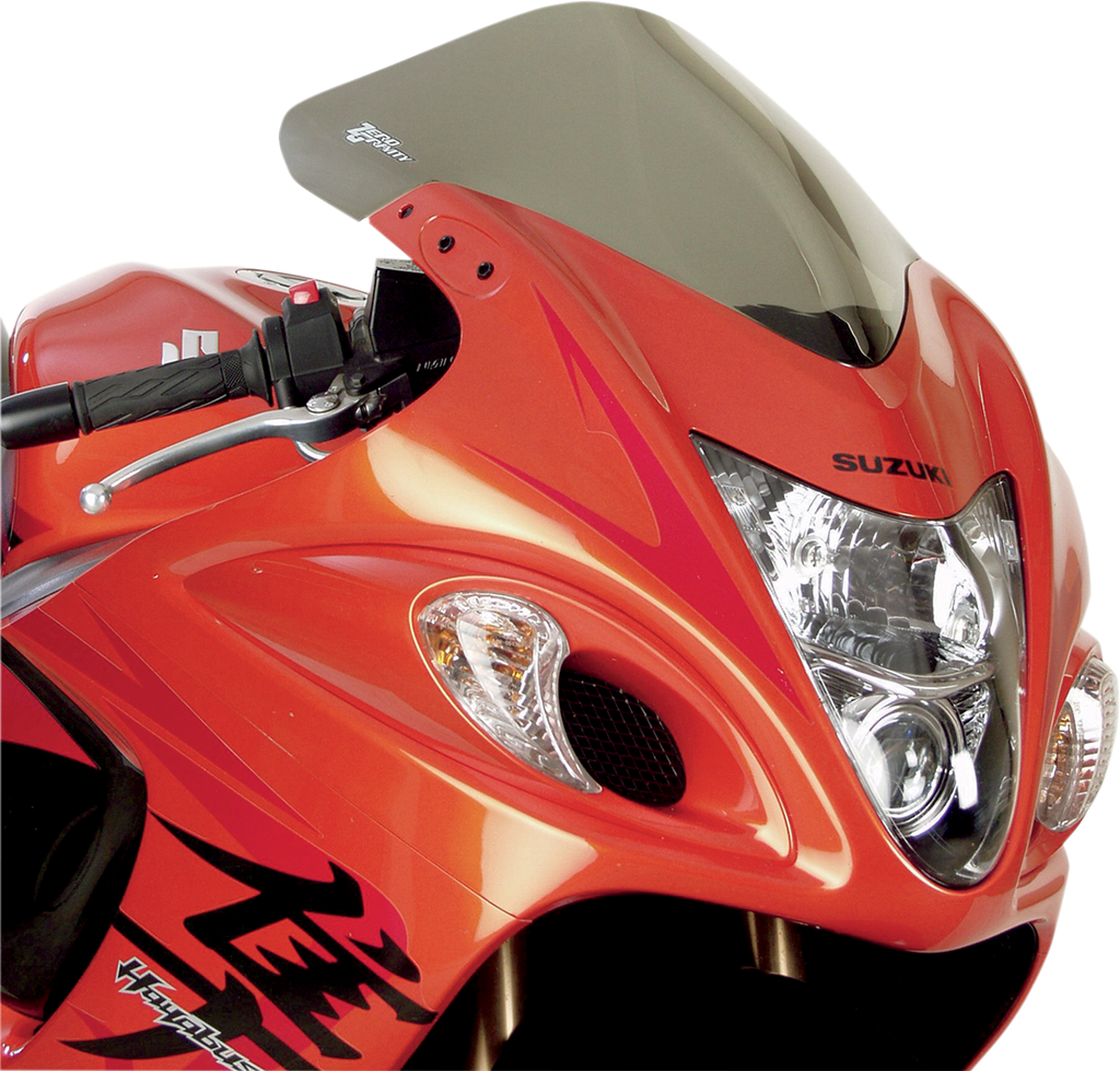 ZERO GRAVITY SR Windscreen - Light Smoke - '08-'20 GSX1300R Hayabusa