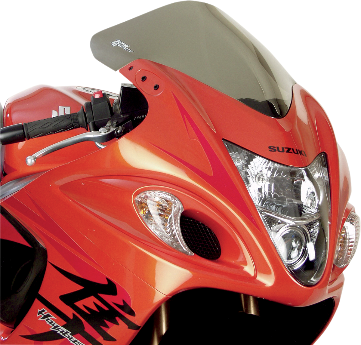 ZERO GRAVITY SR Windscreen - Light Smoke - '08-'20 GSX1300R Hayabusa