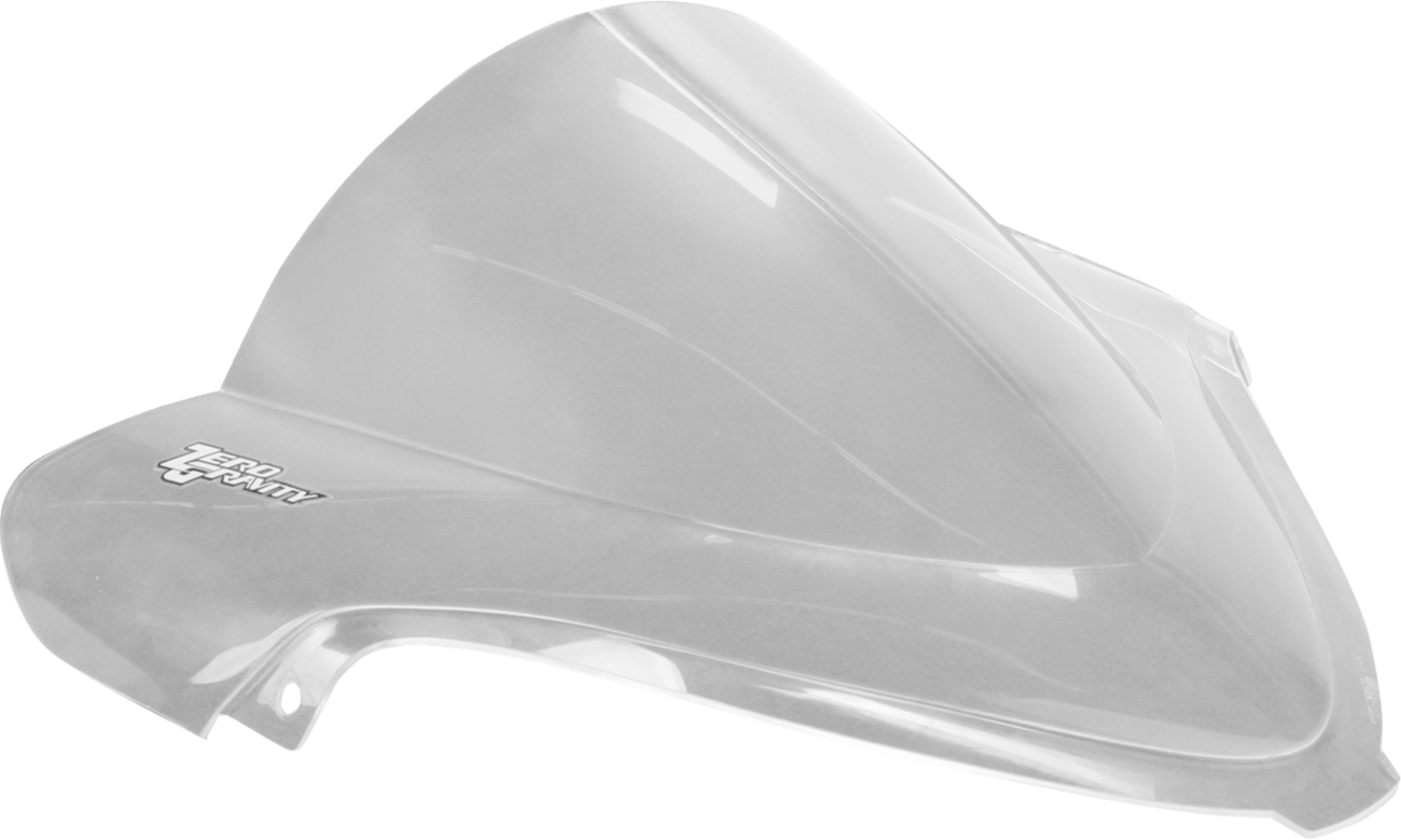 ZERO GRAVITY Double Bubble Windscreen - Clear - Hayabusa