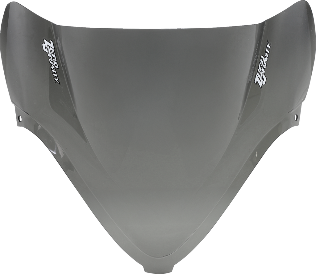 ZERO GRAVITY Double Bubble Windscreen - Light Smoke - Hayabusa