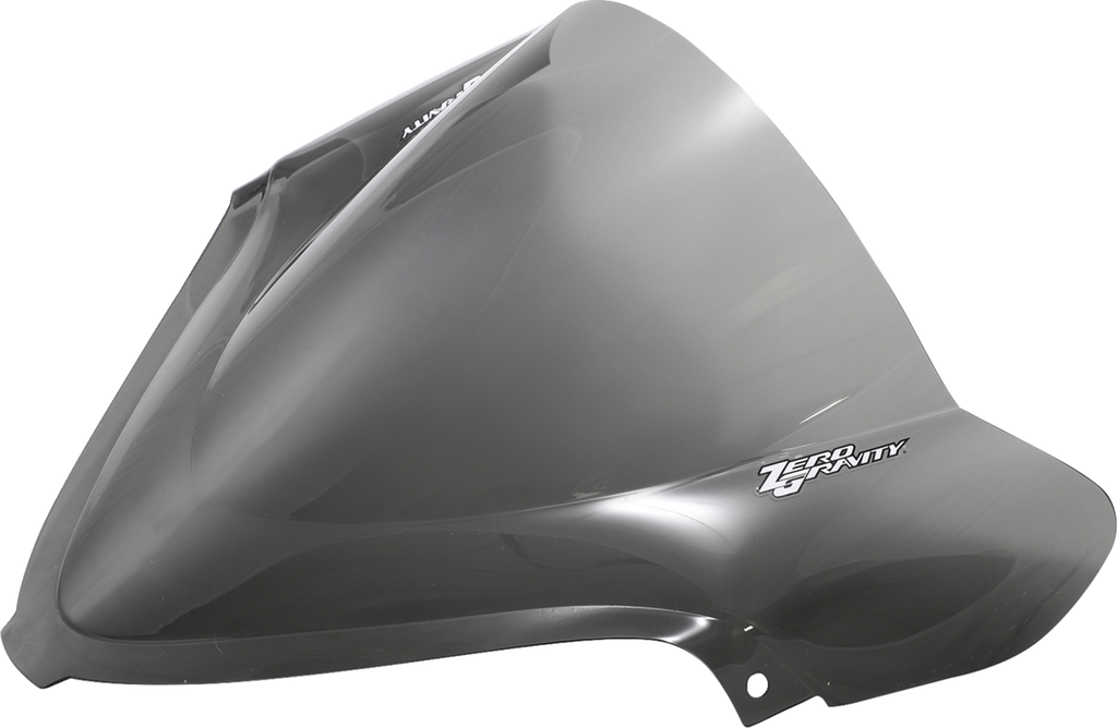 ZERO GRAVITY Double Bubble Windscreen - Light Smoke - Hayabusa