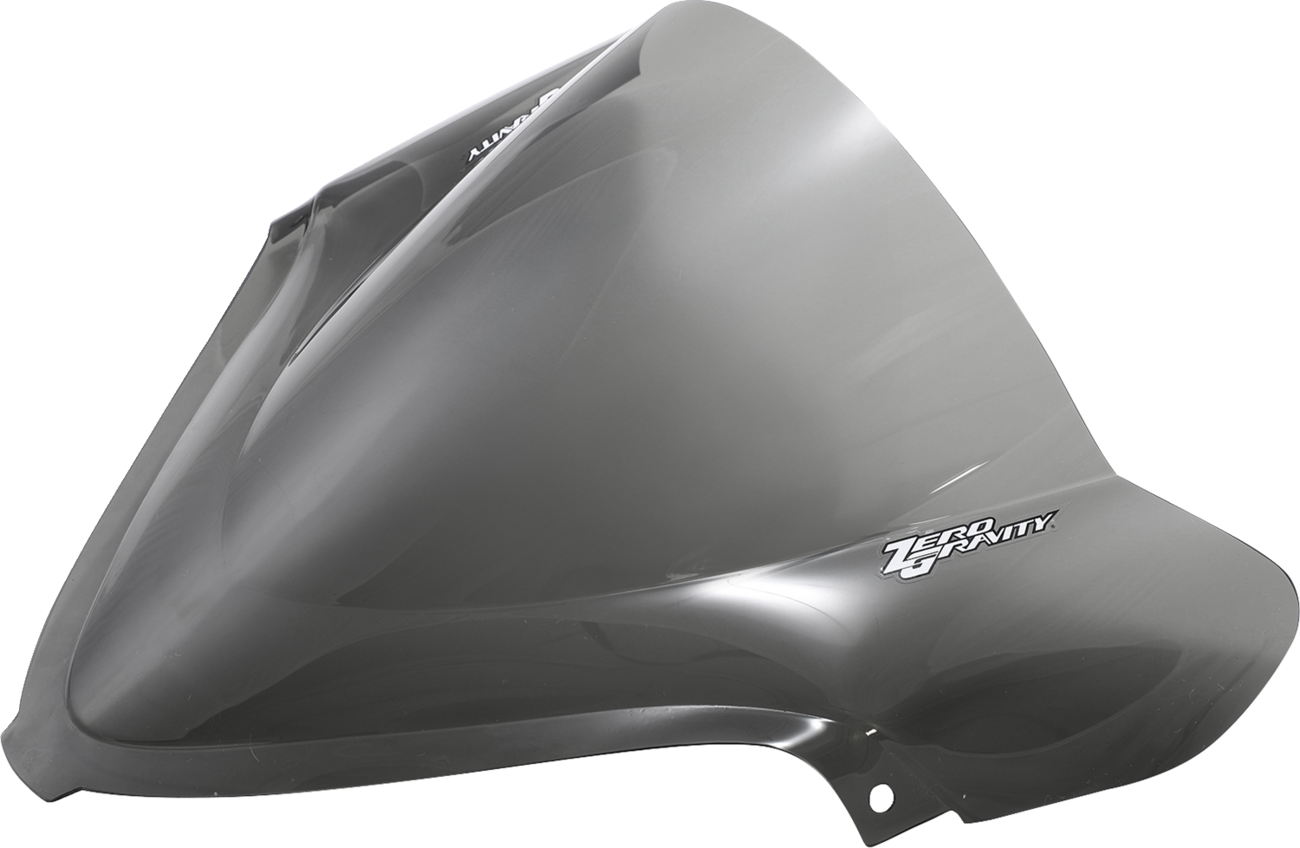 ZERO GRAVITY Double Bubble Windscreen - Light Smoke - Hayabusa