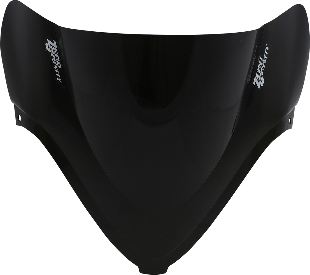 ZERO GRAVITY Double Bubble Windscreen - Dark Smoke - Hayabusa